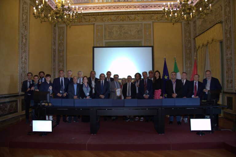 Foto gruppo finale Premi dell'Anno Ussi 63^